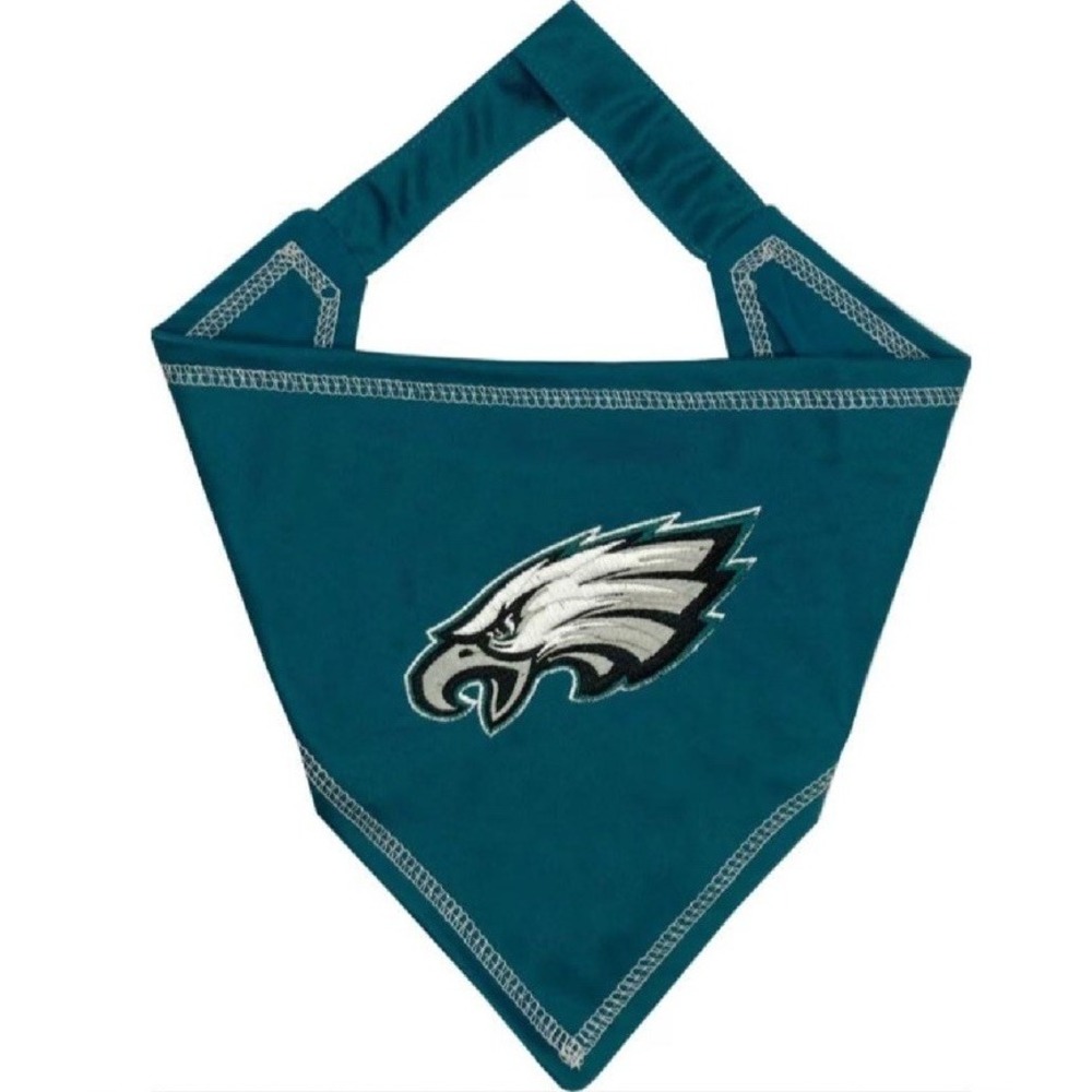 Pets First NFL Philadelphia Eagles Throwback TIE Bandana L/XL New